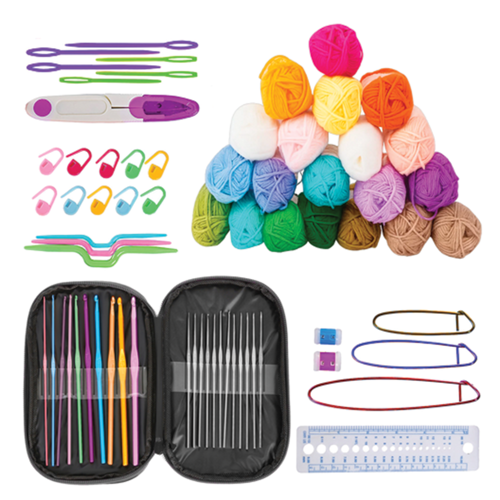 Sada háčků na háčkování 69 ks