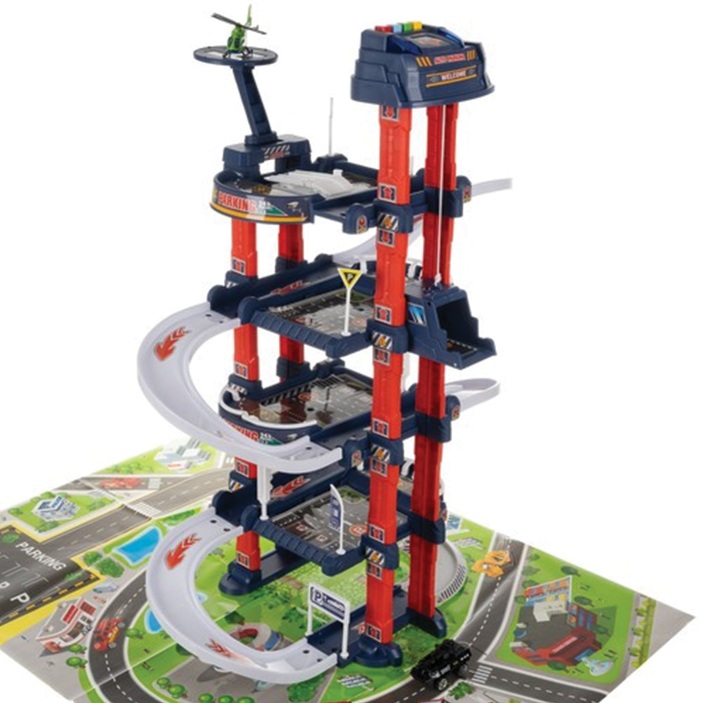 Parkovací čtyřpatrová garáž s výtahem