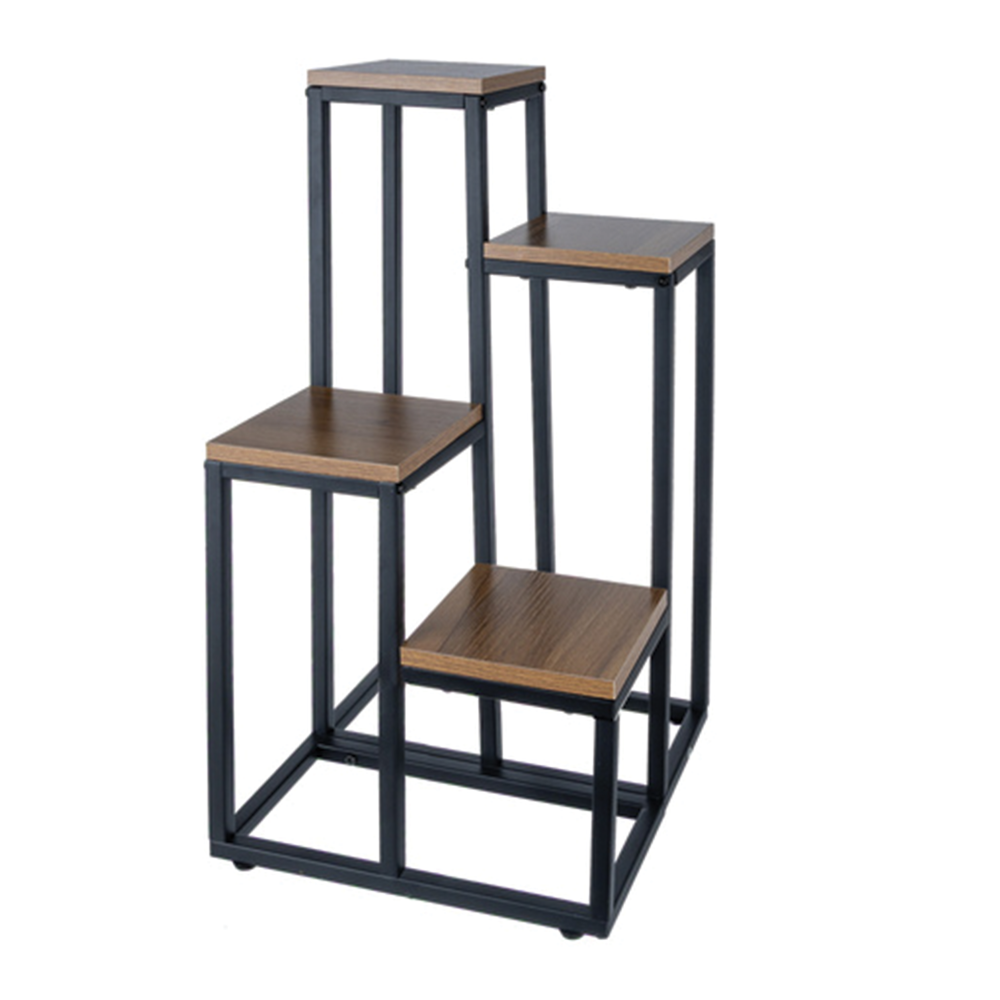 Stojan na květiny 71×34,5×34,5 cm, hnědý