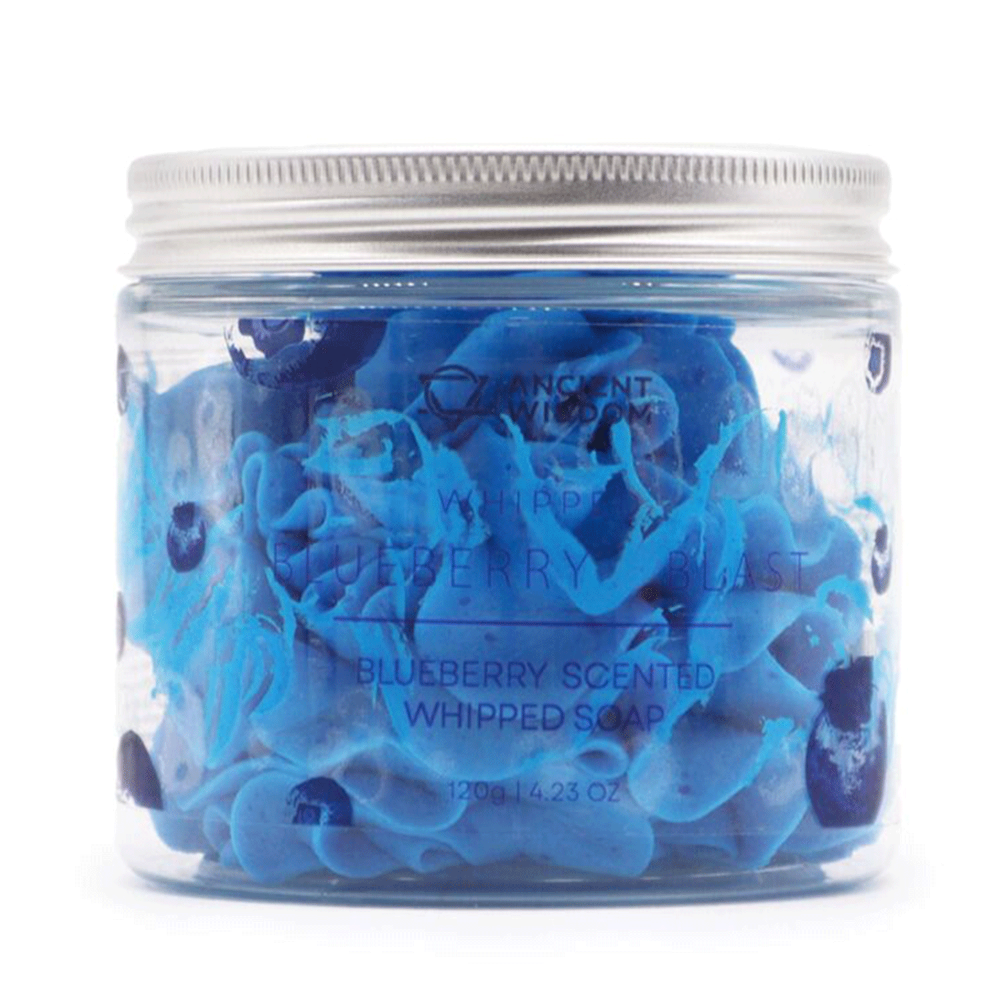 Šlehané mýdlo v dóze - Borůvka