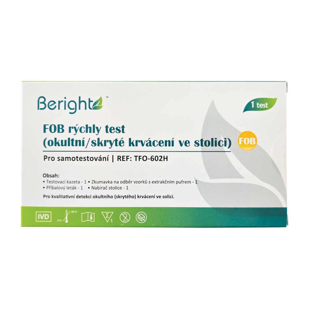 Okultní (skryté) krvácení (FOB) - rychlý domácí test (stolice) - 1ks