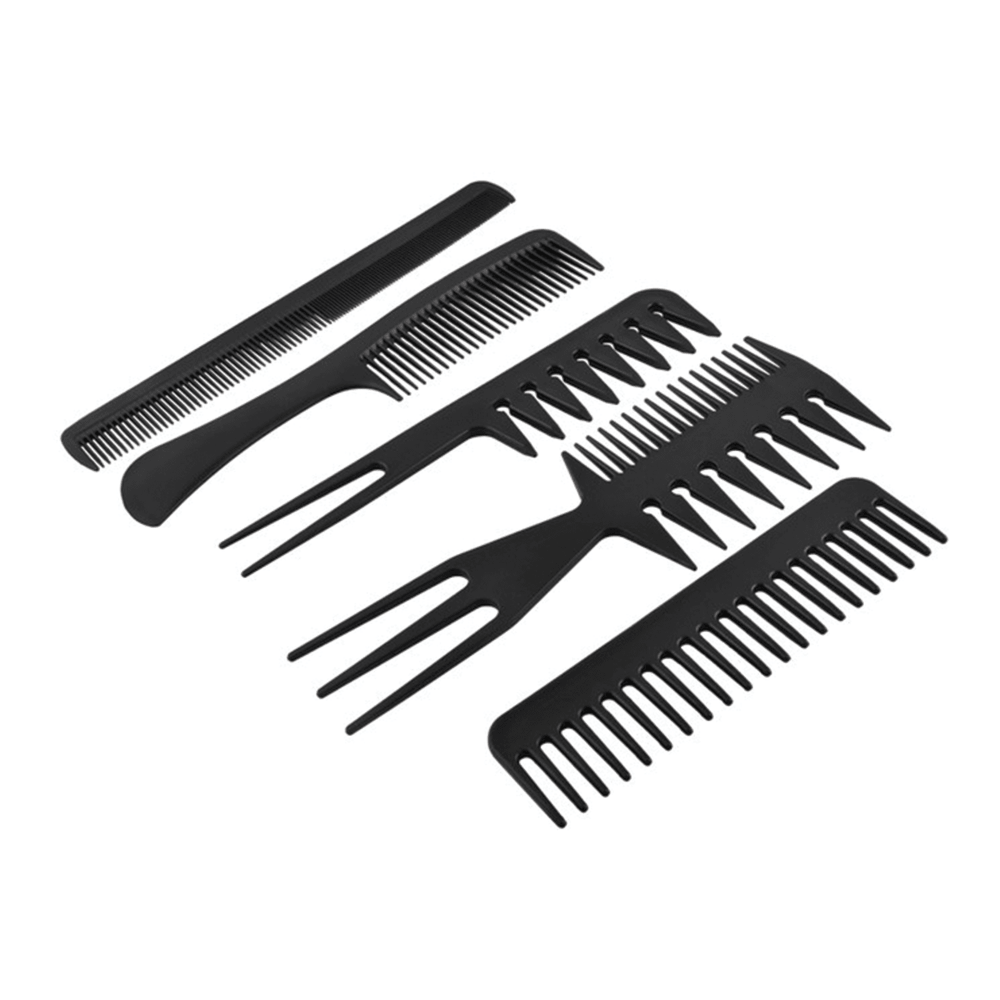 Kadeřnické hřebeny – sada 10 ks