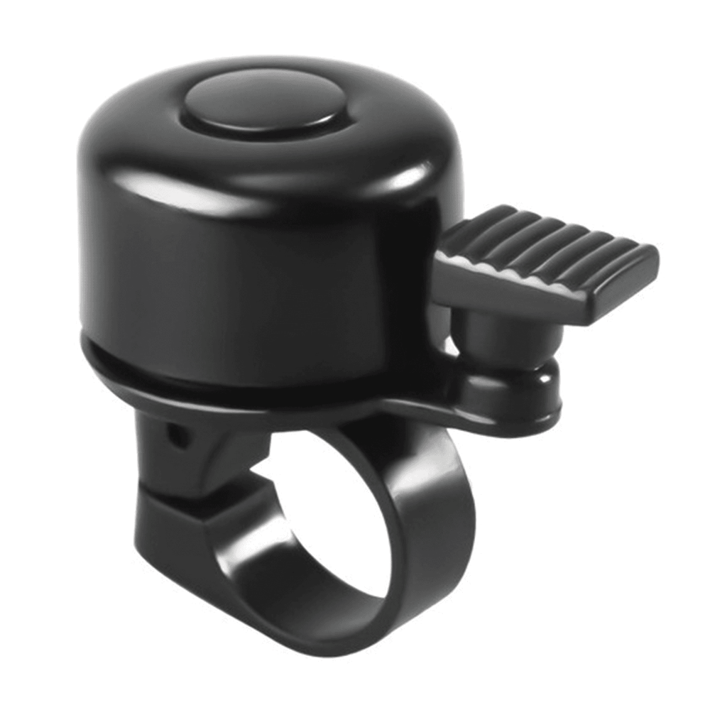 Mini zvonek na kolo - černý