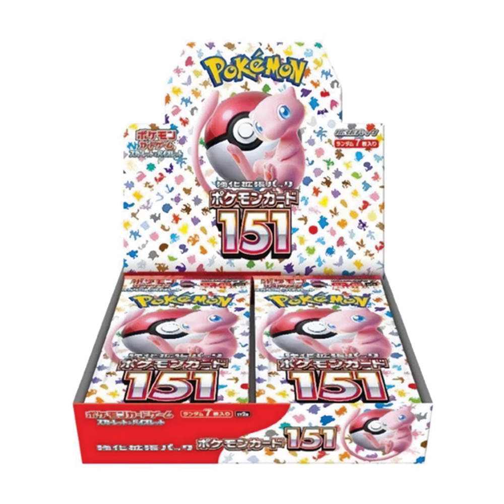 Pokémon Scarlet & Violet TCG: 151 - Booster Box (Japonský)