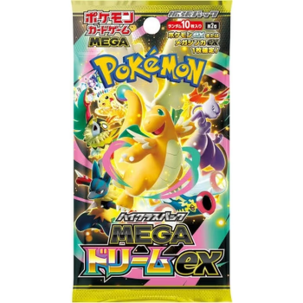 Pokémon TCG: Mega Evolution - Mega Dream ex Booster Pack (Japonský)